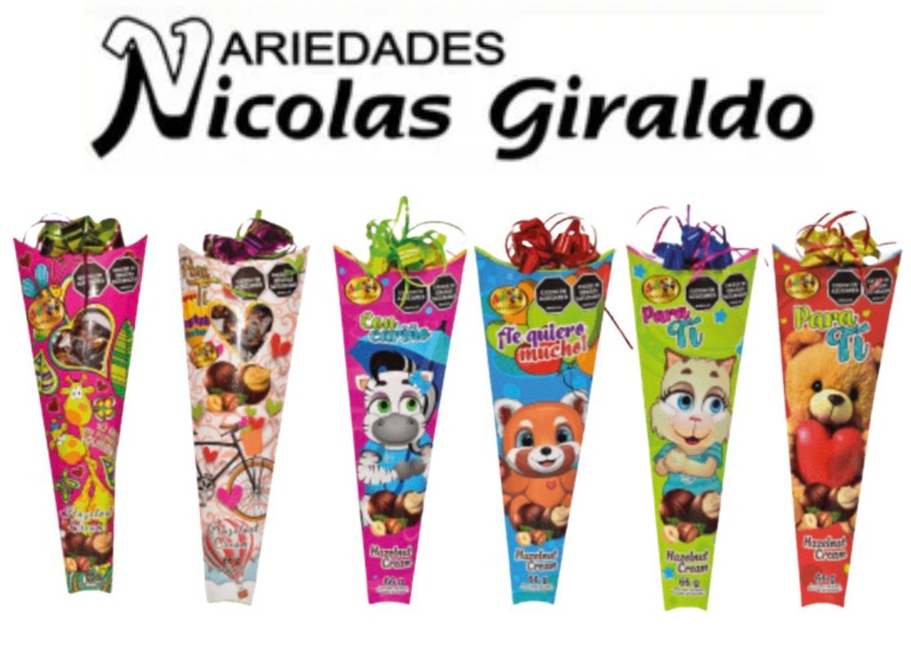 Chocolate adro cono surtido