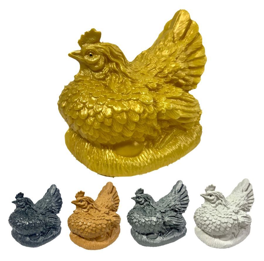 Alcancia plastica gallina