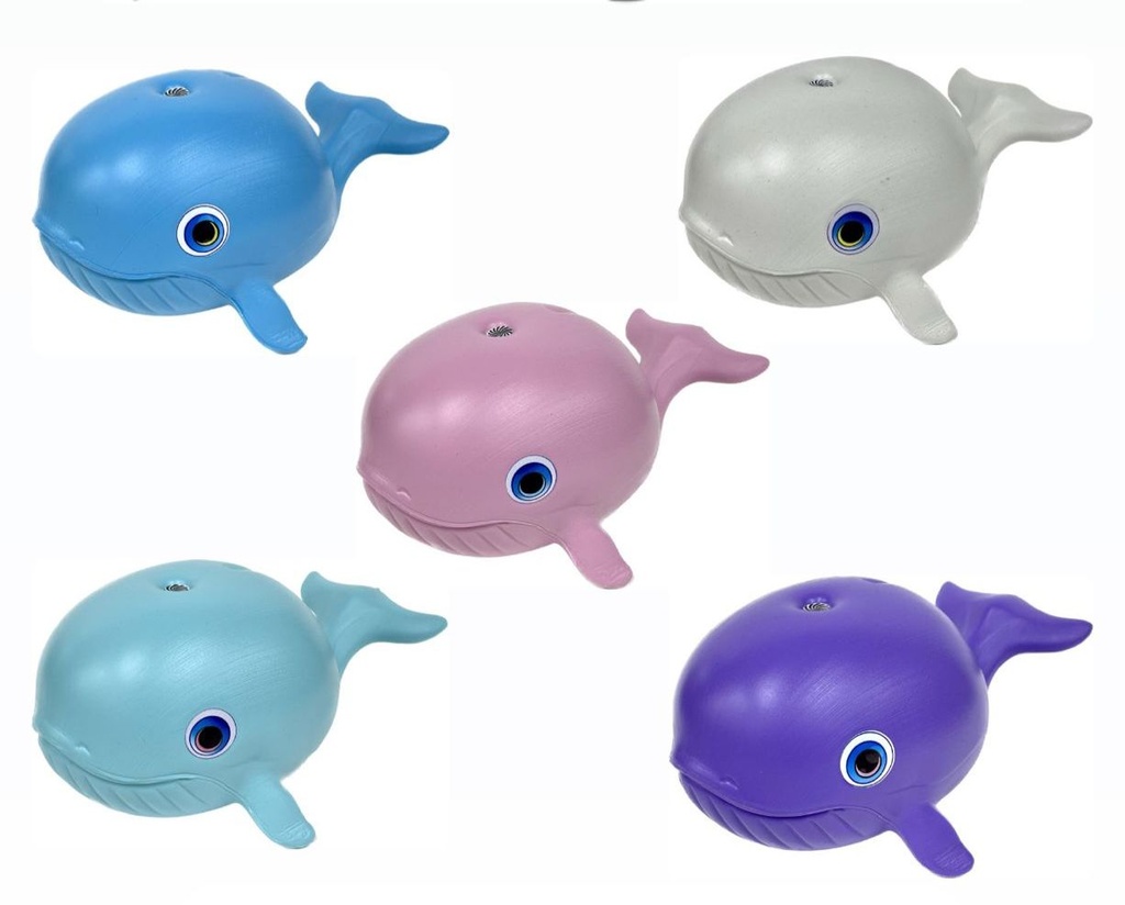 Alcancia plastica ballena