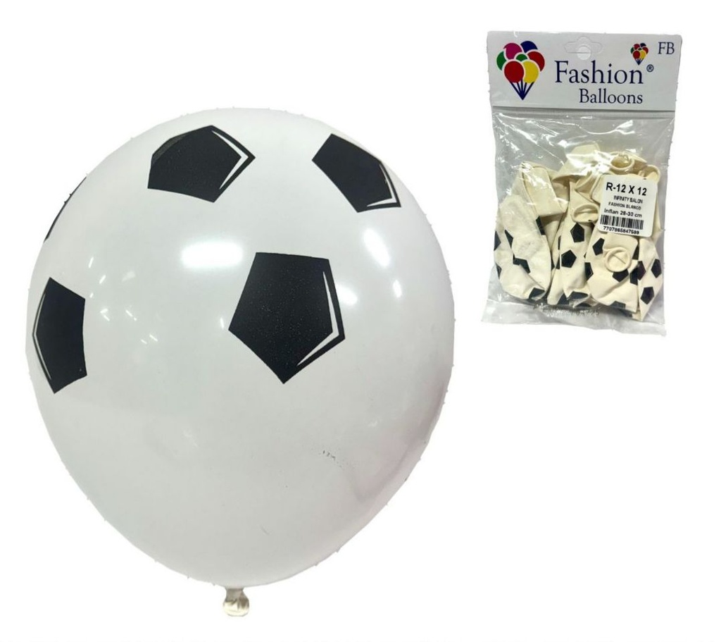 Bomba fashion ballons estampada balon r12x12 