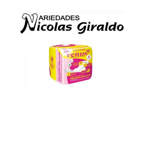 Toalla venus delgada x8 produsa 