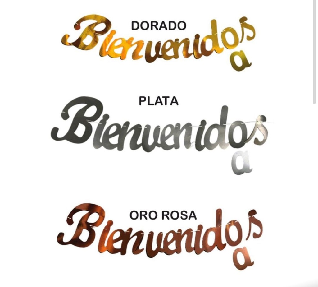 [MF1101] Bienvenido cursivo