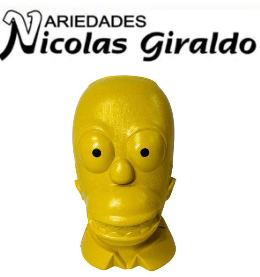Alcancia plastica homero