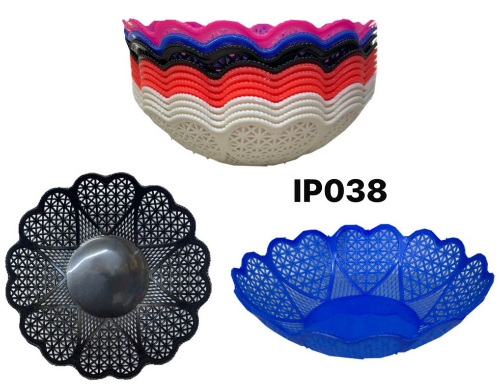 Canastilla plastica frutera pequeño PQT X12 
