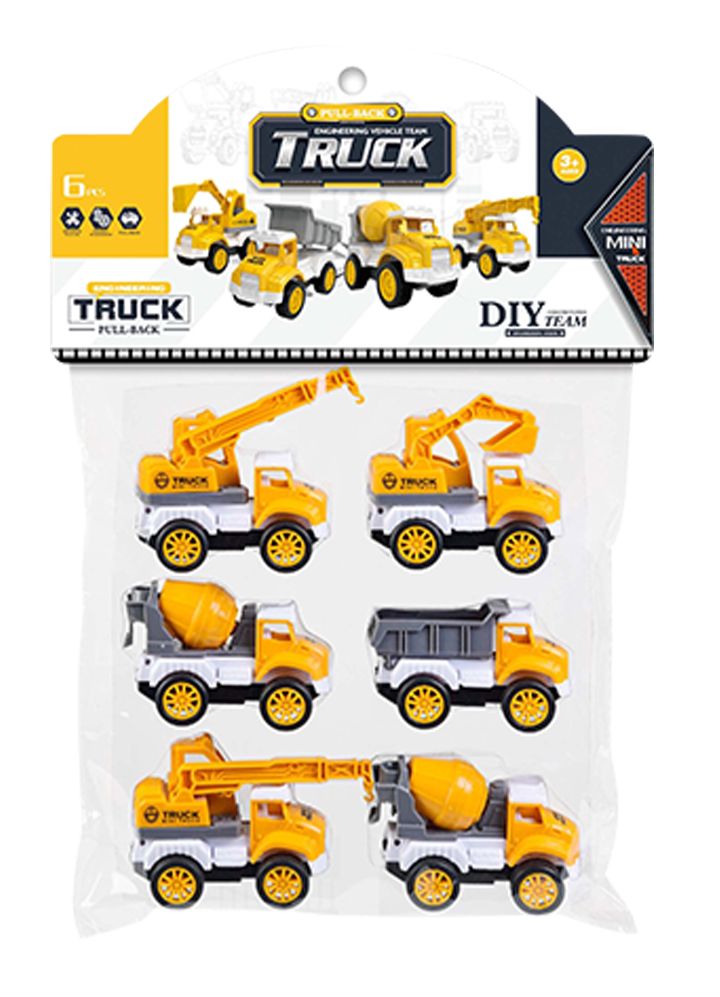 Carro impulso constructor mini x6 fino 