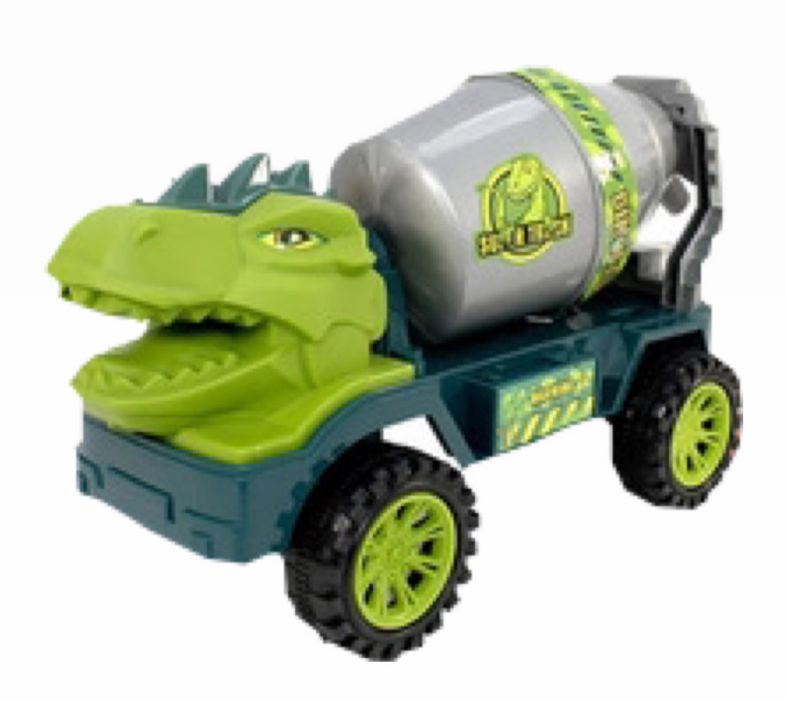 Carro dinosaurio grande mezclador