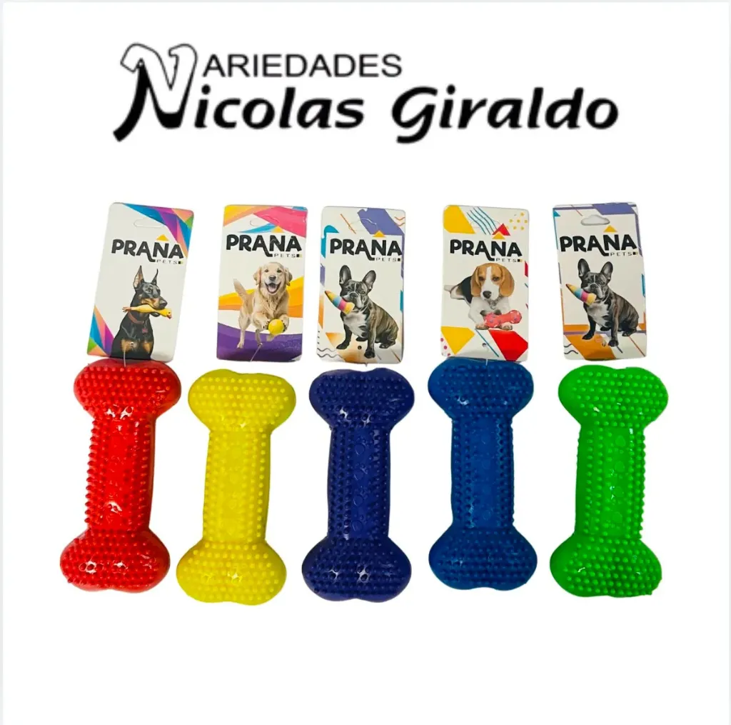 Juguete mascota macizo hueso