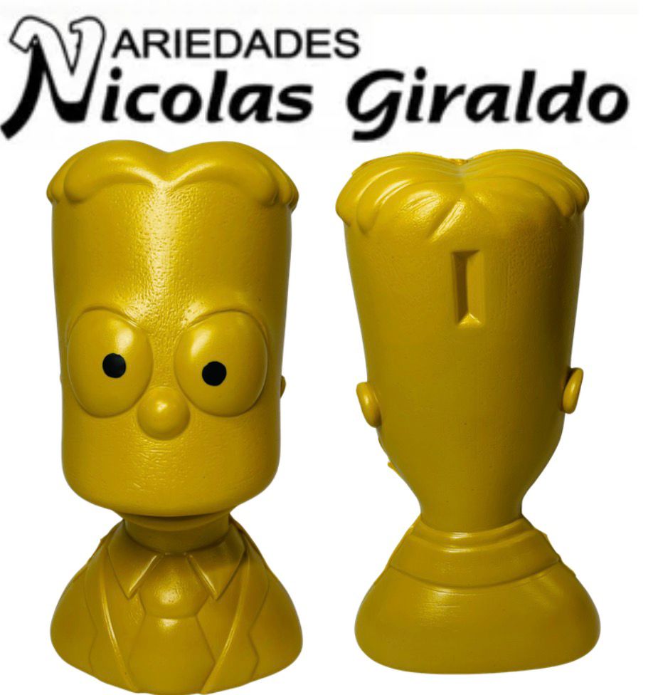 Alcancia plastica bart