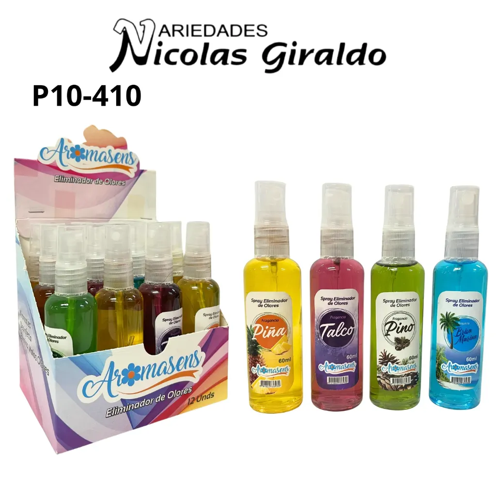 Aromatizante spray x60 caja x12