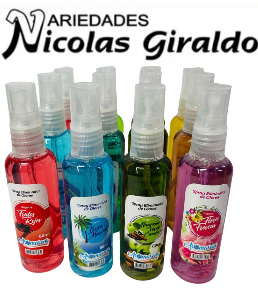 [P10-410] Aromatizante spray x60 caja x12