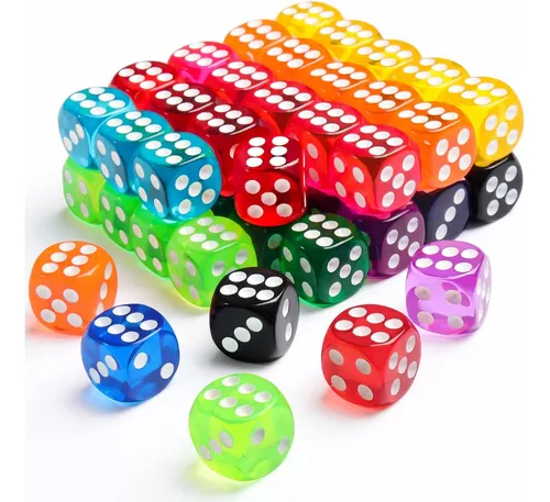 Dados color x50 pares pequeño