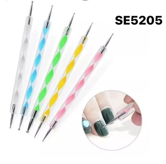 Punzon uñas aclilico x5