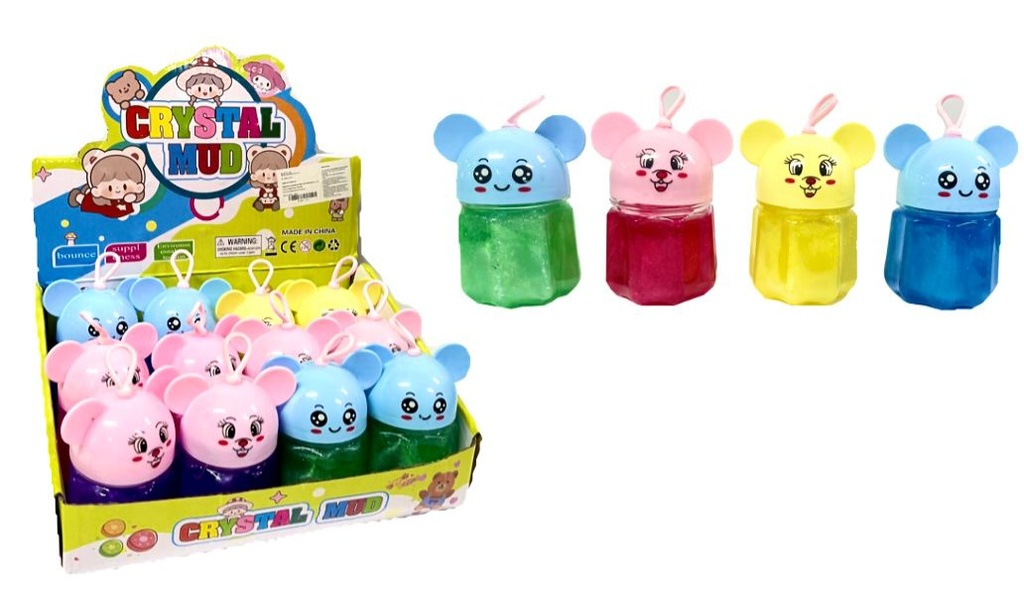 Slime tarro mediana tapa raton