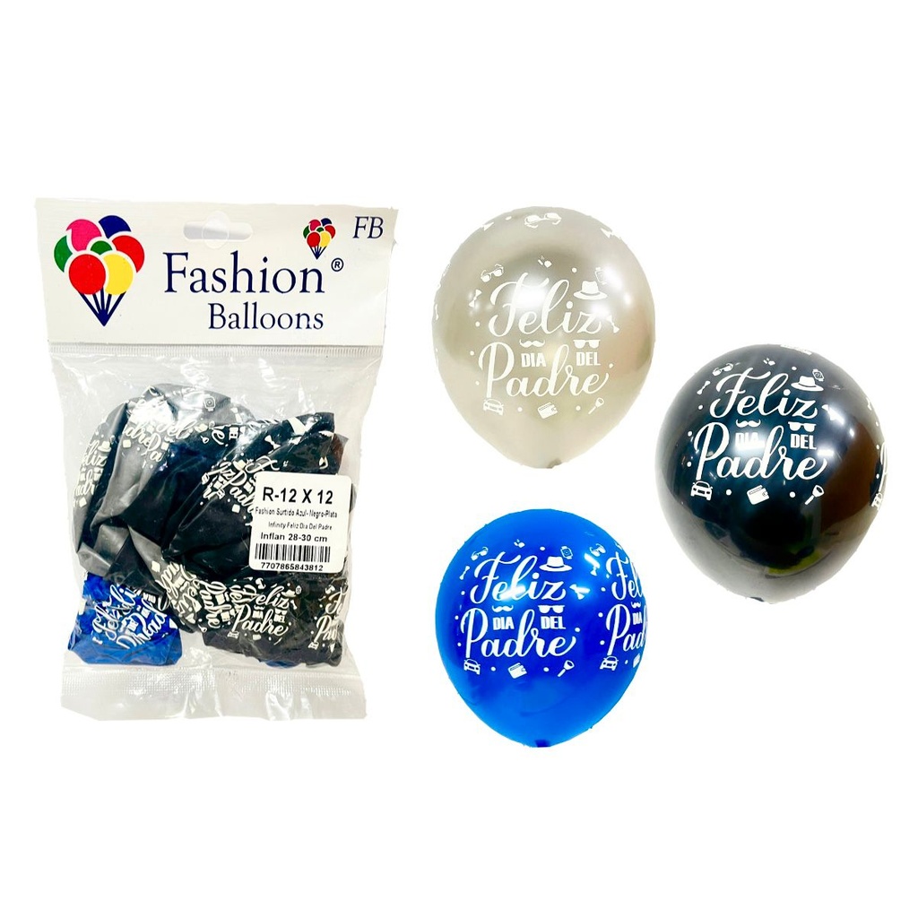 Bomba fashion estampada R12x12 feliz dia del padre