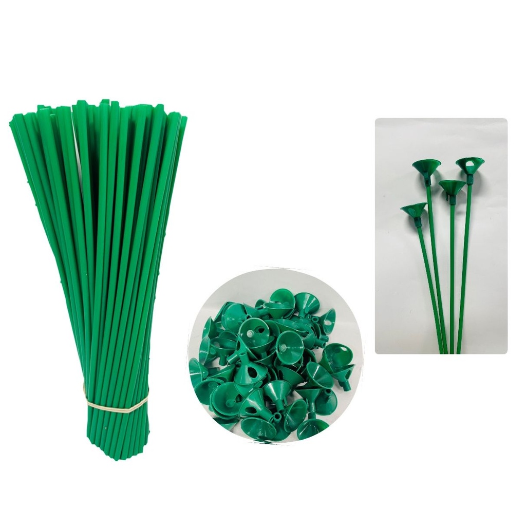 Porta bomba x 100 sencillo verde oscuro