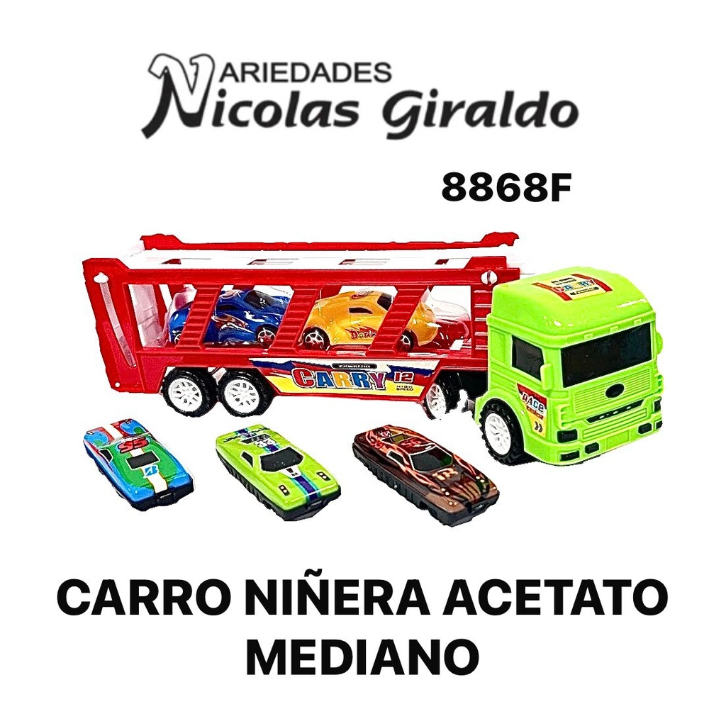@Carro niñera acetato mediano