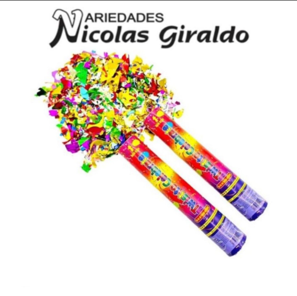 Lanza confeti x30 pequeño 