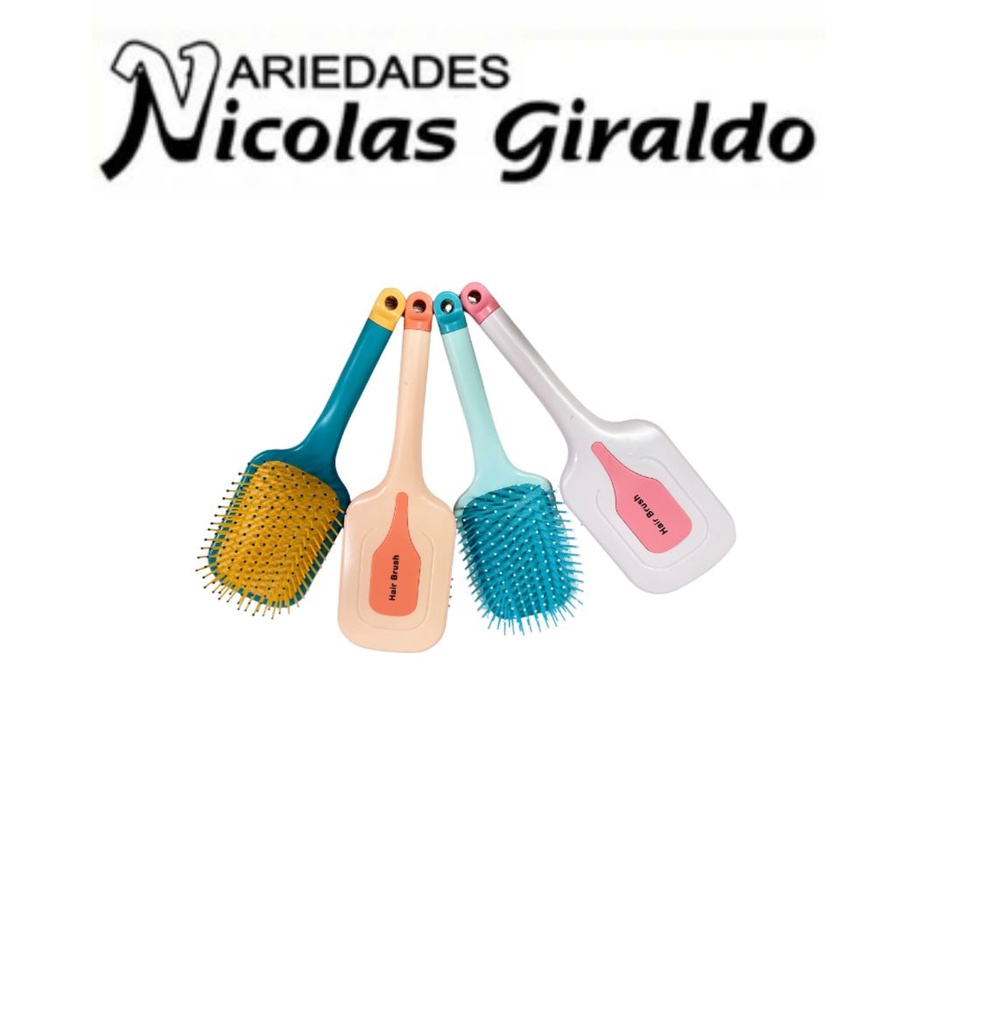 Cepillo peinar salon colores 