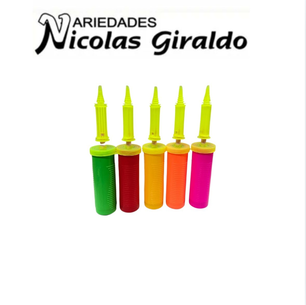 Inflador bomba neon