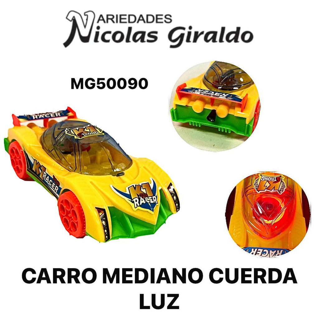 Carro  mediano cuerda luz  