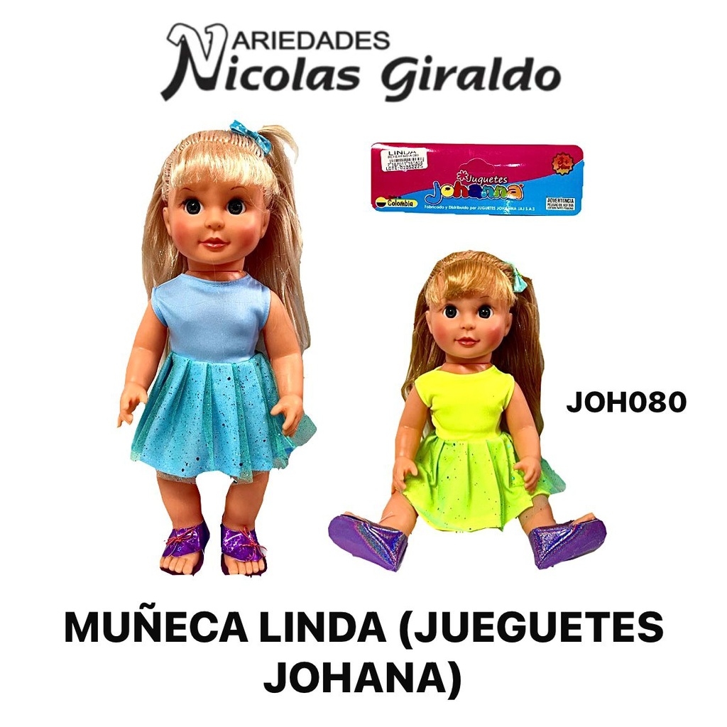 Muñeca linda (juguetes johana)