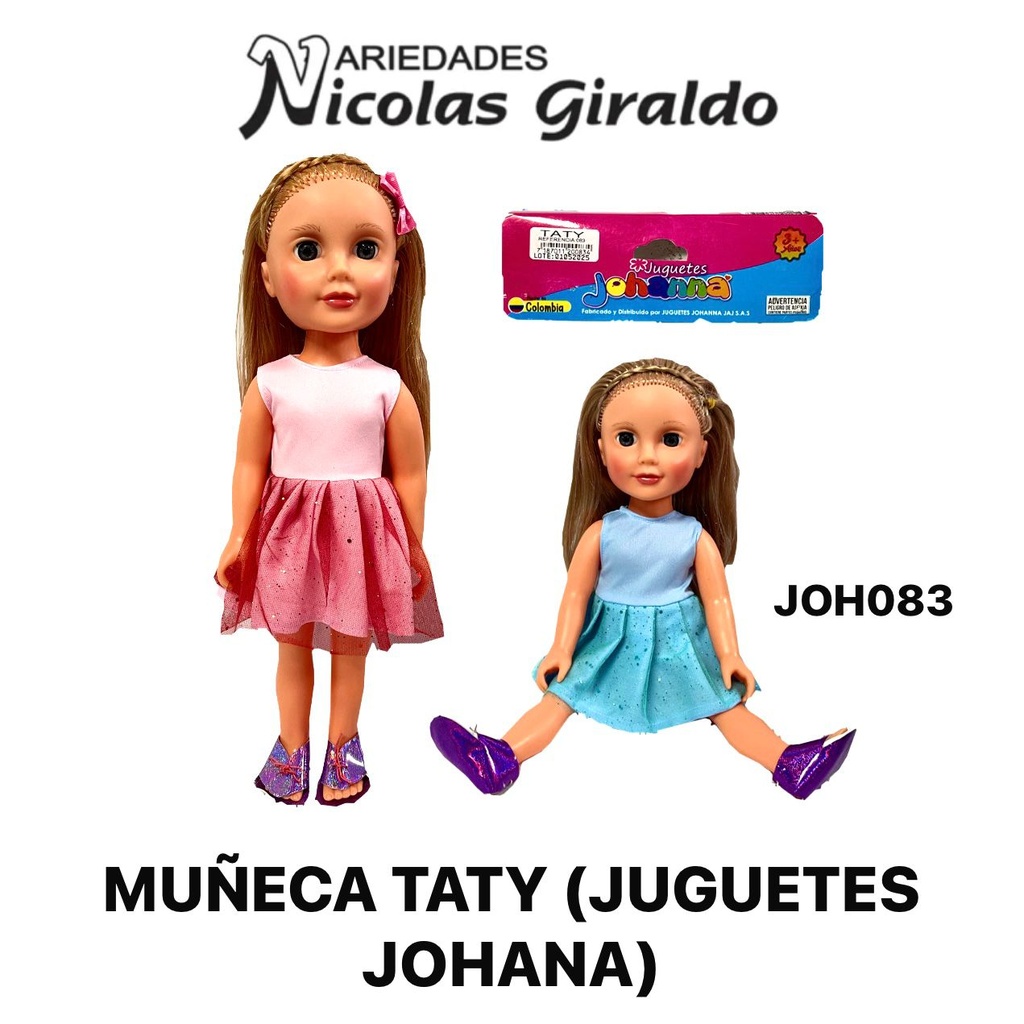 Muñeca taty (juguetes johana) 
