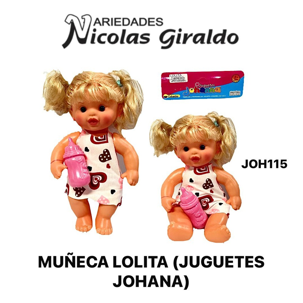Muñeca lolita (juguetes johana) 