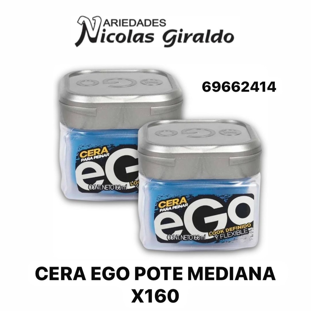 Cera ego pote mediana x160