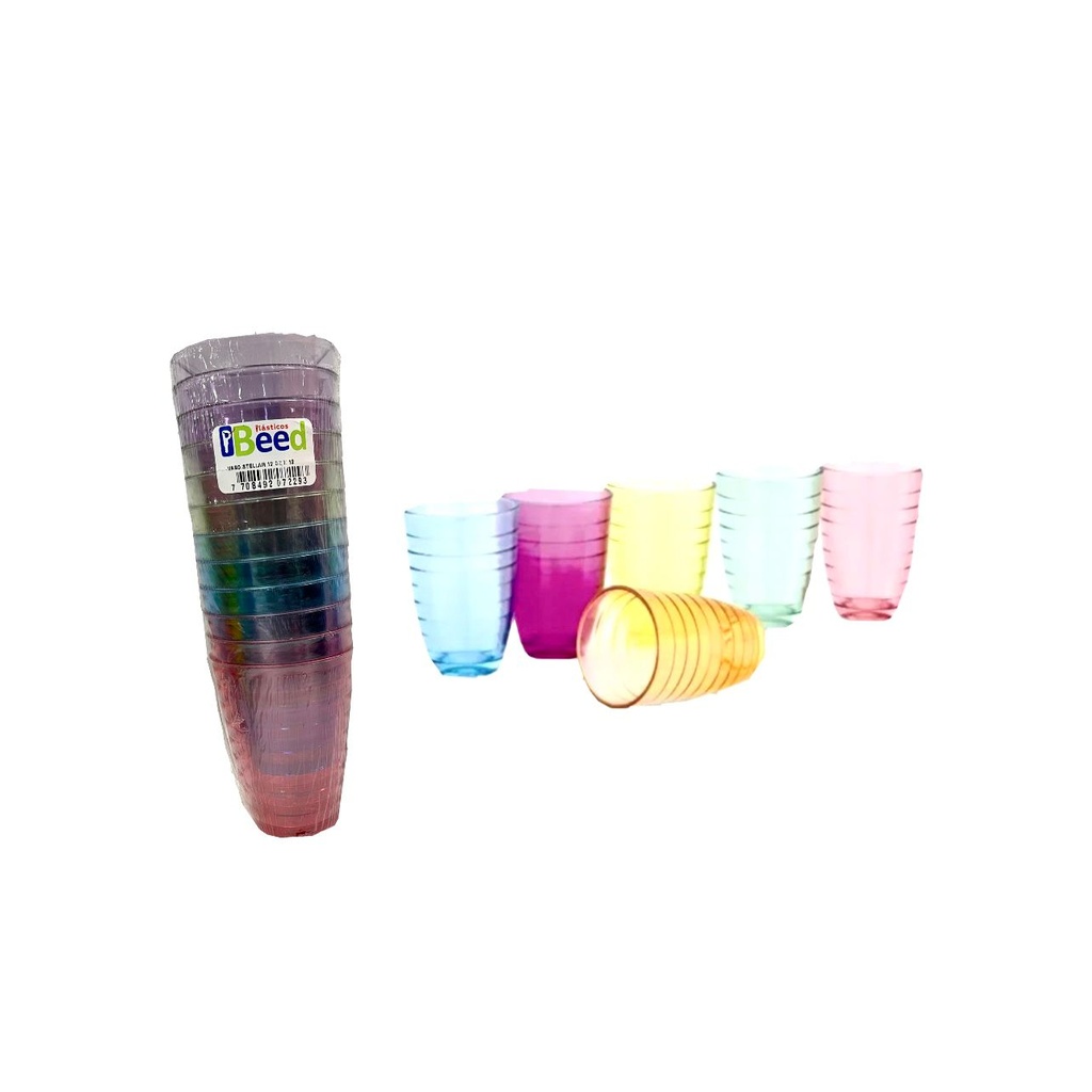 Vaso estelar x12 redondo al vacio beed