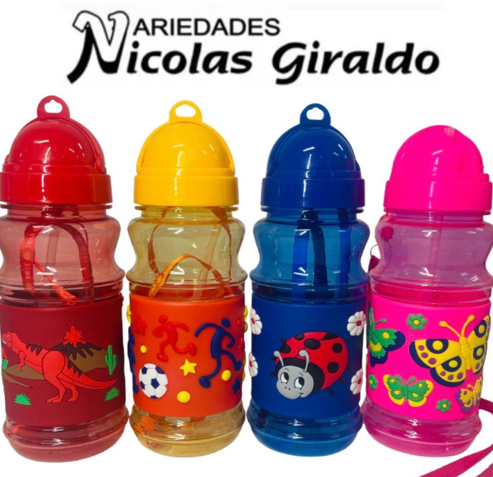 Termo infantil fino X420 ML encauchetado 