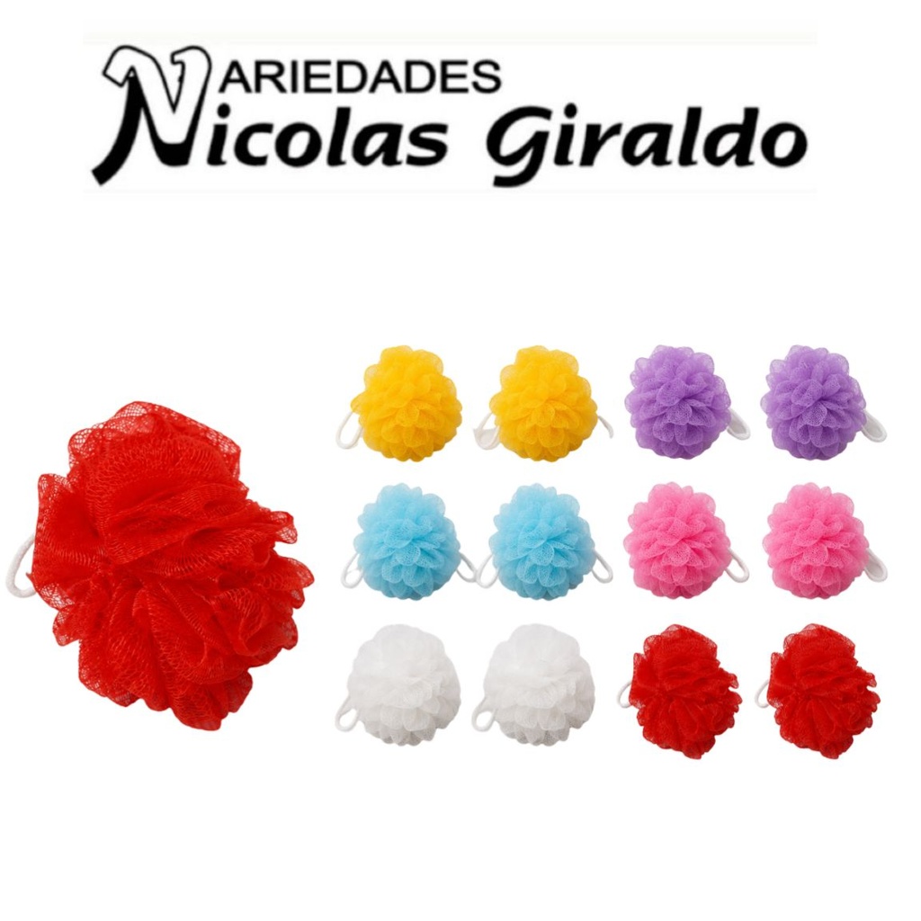 Esponja exfoliante pqt x12 