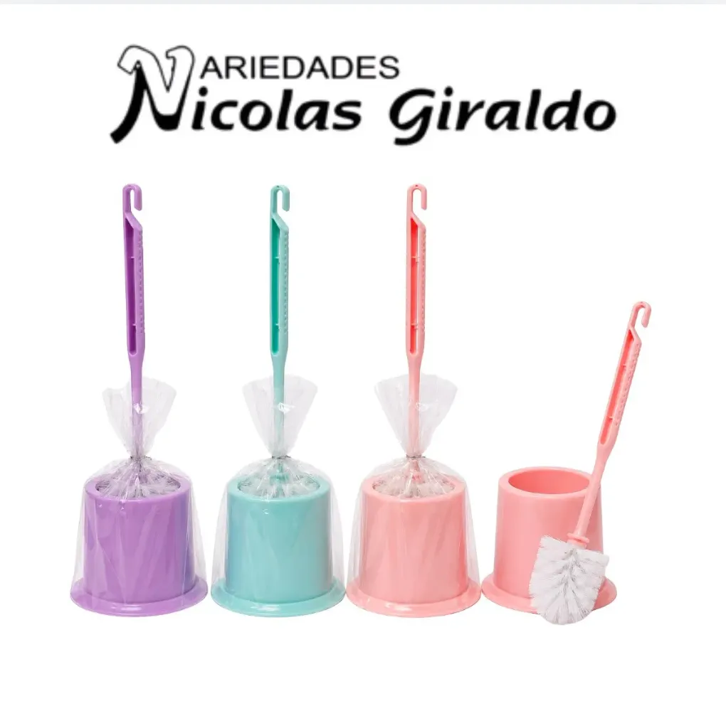[SLT4315] Escobillon baño plastico pequeño importado