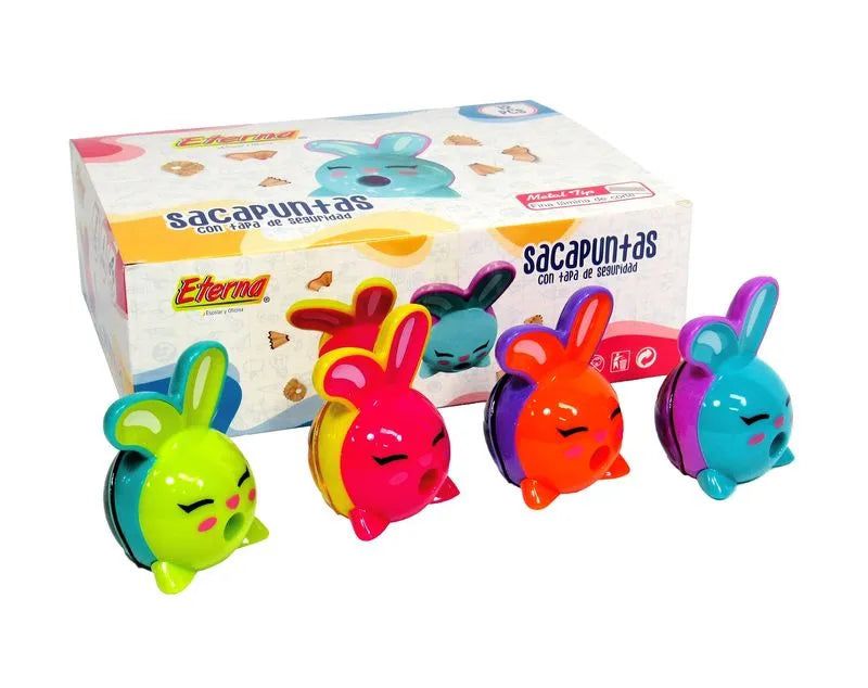 Sacapuntas eterna figura conejo caja x12 