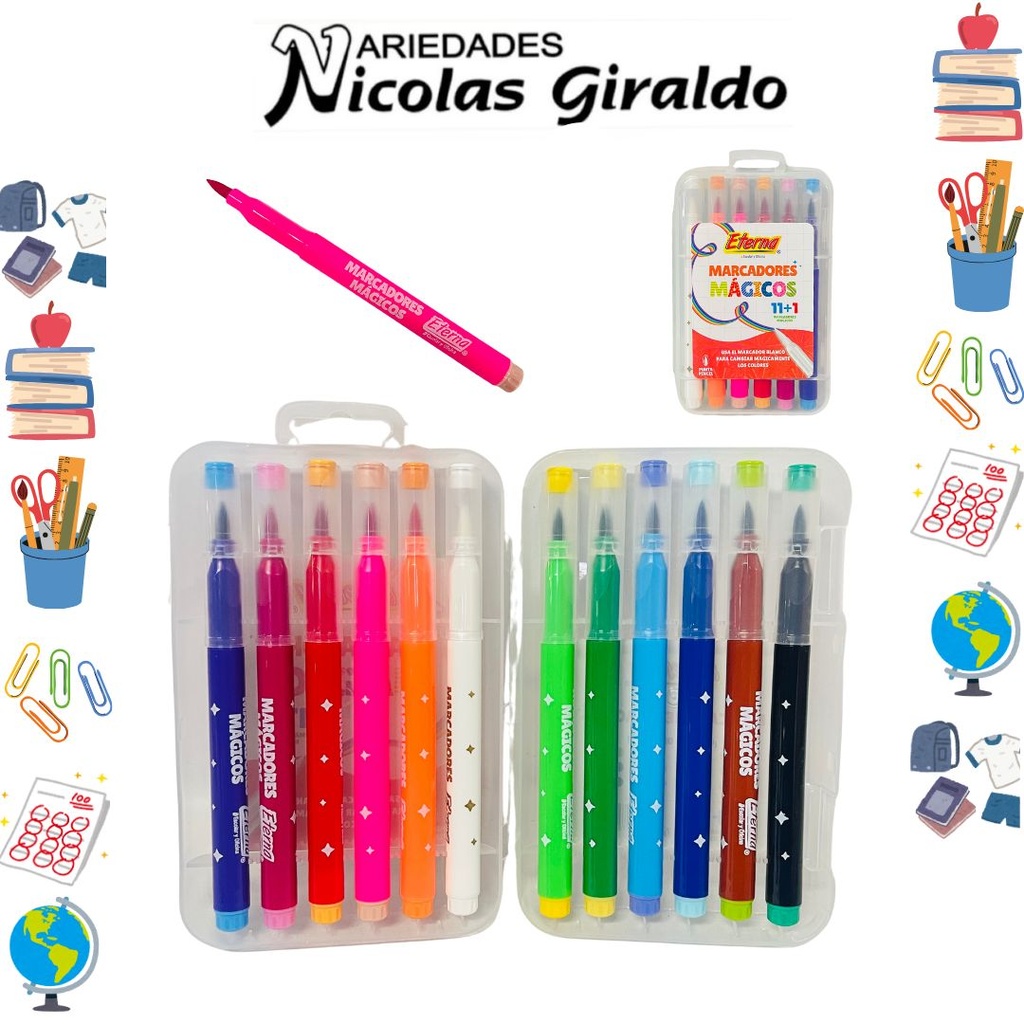 Marcador magico x12 eterna 