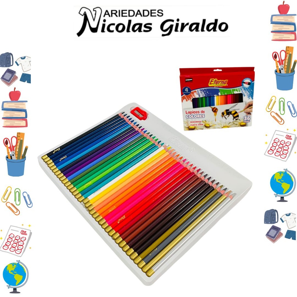 Color redondo unipunta x36 eterna 