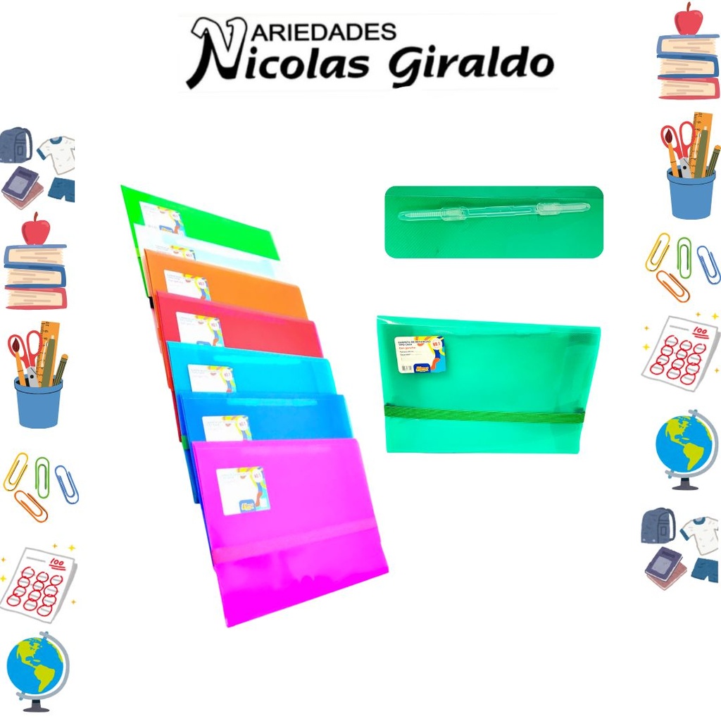 Carpeta eterna plastica liga legajador oficio 