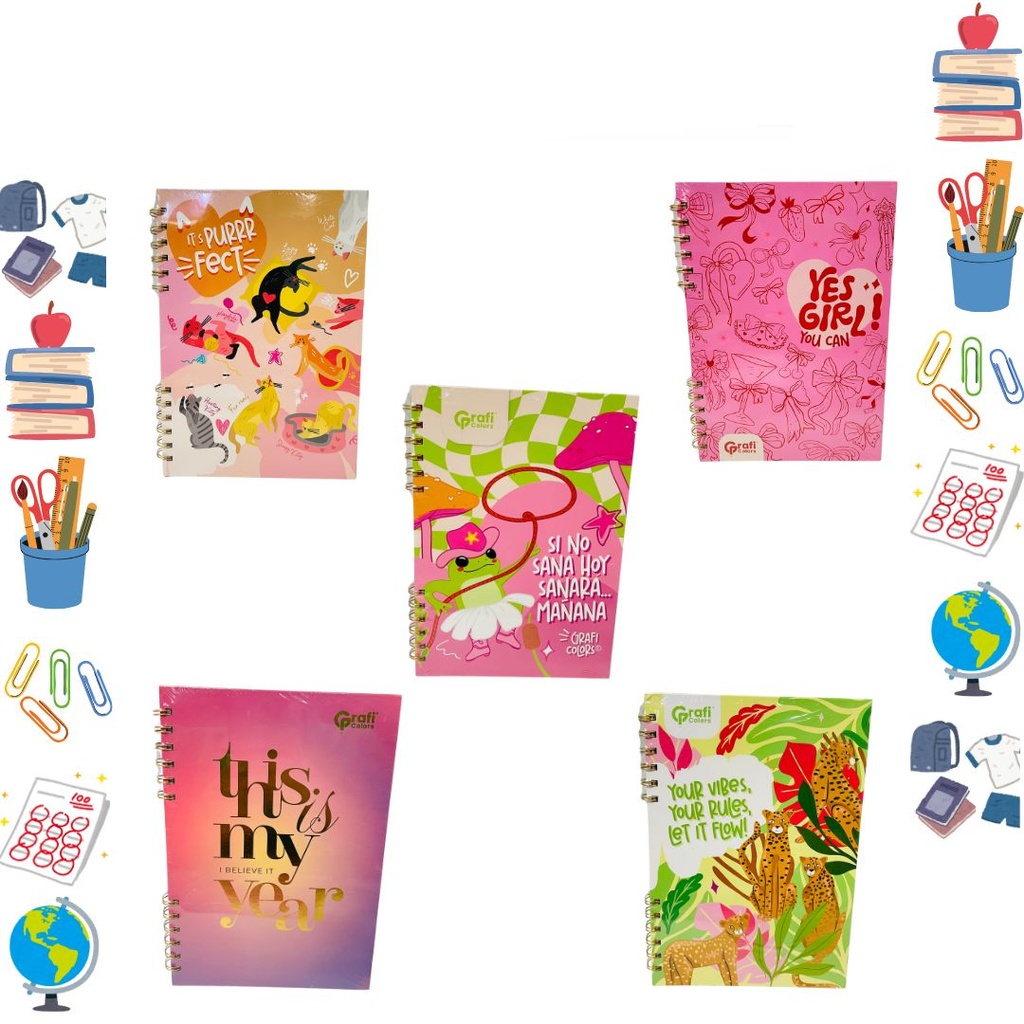 Agenda argollada graficolors 