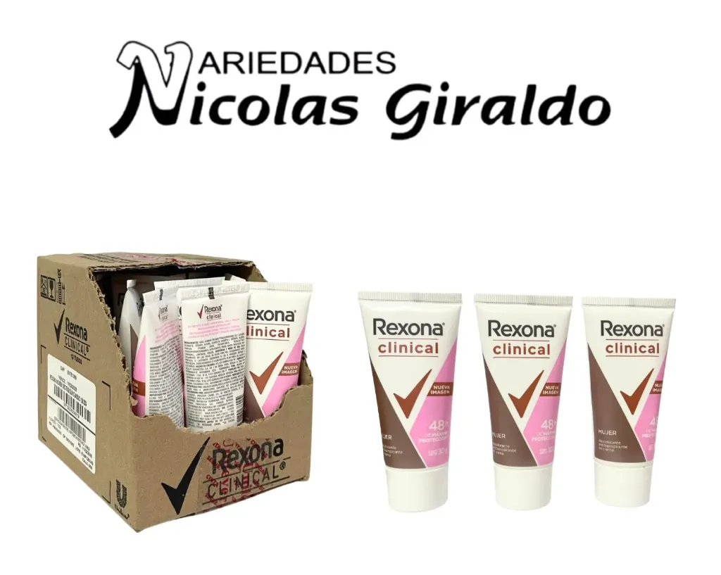 [69751086] Desodorante rexona clinical dama colapsible  CJ X12 