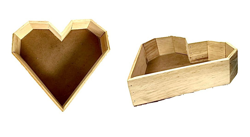 Canasta ancheta corazon #3