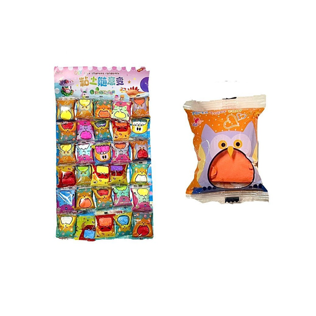 Slime fomy moldeable carton X30