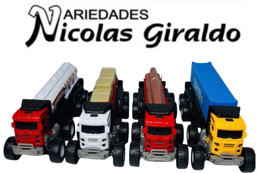 Carro mula x 4 surtida 