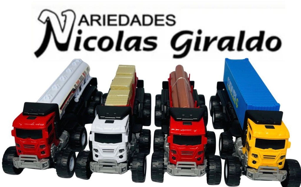 Carro mula x 4 surtida 