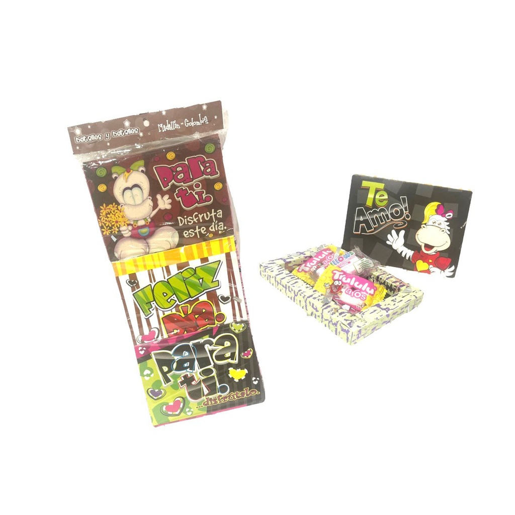 (CH006)Detalle chocolate dulzura pqt x6 