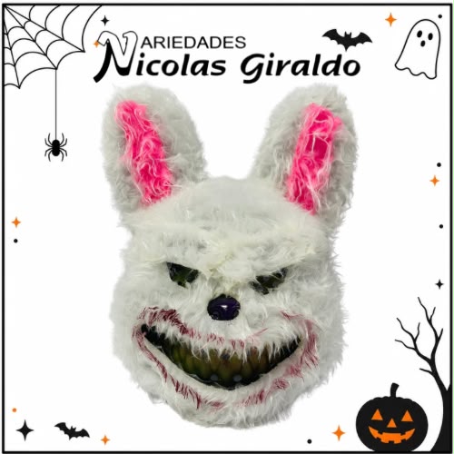 Mascara halloween coneja  