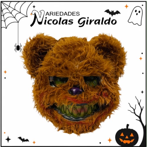 [YN-1655] Mascara halloween oso