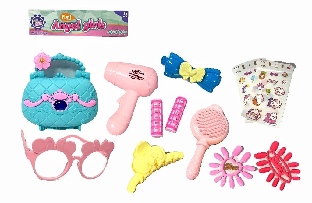 Set belleza niña fino con bolso