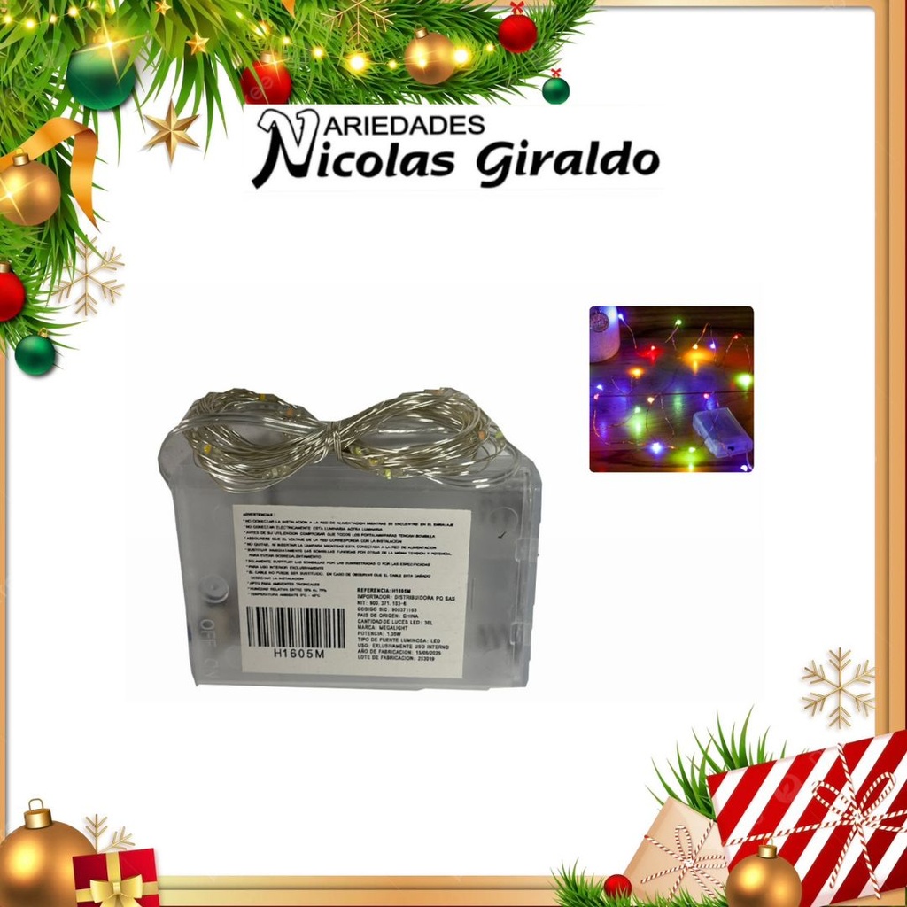 @INSTALACION ALAMBRE DE PILA  X30L LINEAL MULTICOLOR