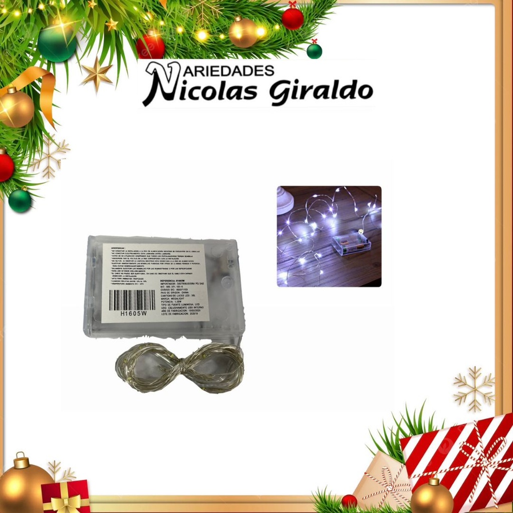 @INSTALACION ALAMBRE DE PILA  X30L LINEAL BLANCA 