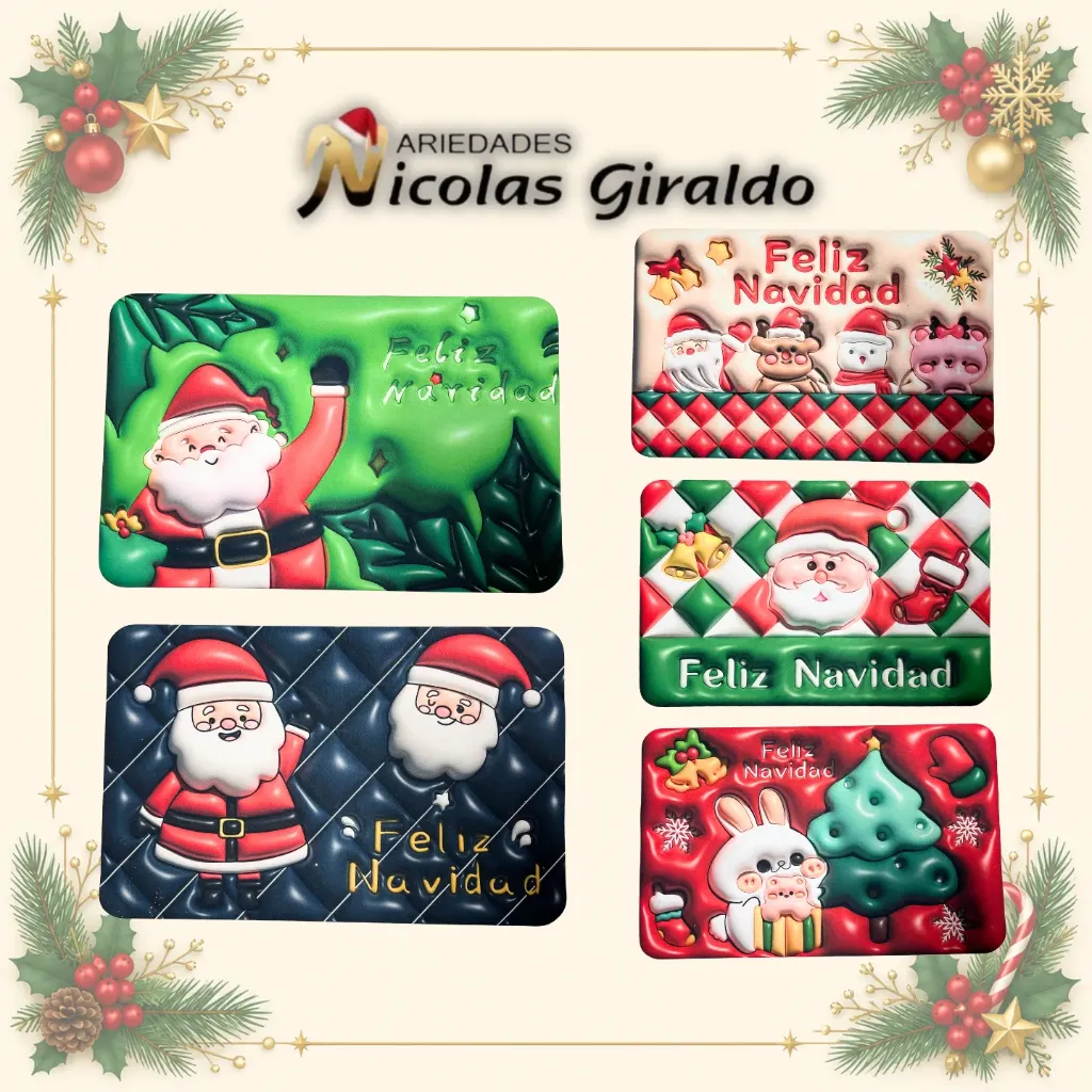 [T341] TAPETE NAVIDEÑO DE PISO 