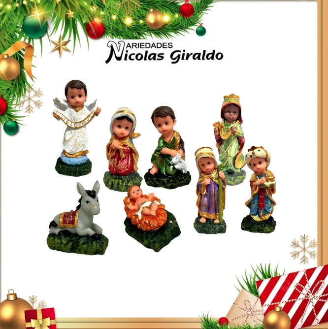 PESEBRE PLASTICO FINO #24 infantil MUÑEPLAS